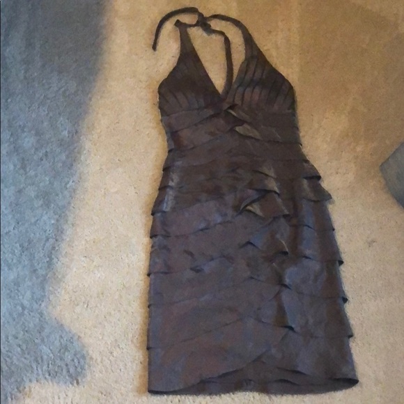 NWT CACHE halter dress size 8 - Picture 2 of 5